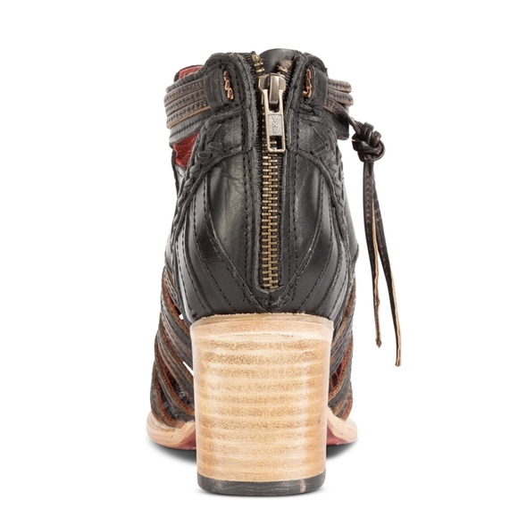 NIB Freebird Wazee Leather Bootie Sandals 6 (7) - Picture 3 of 8